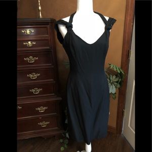 Black cocktail dress